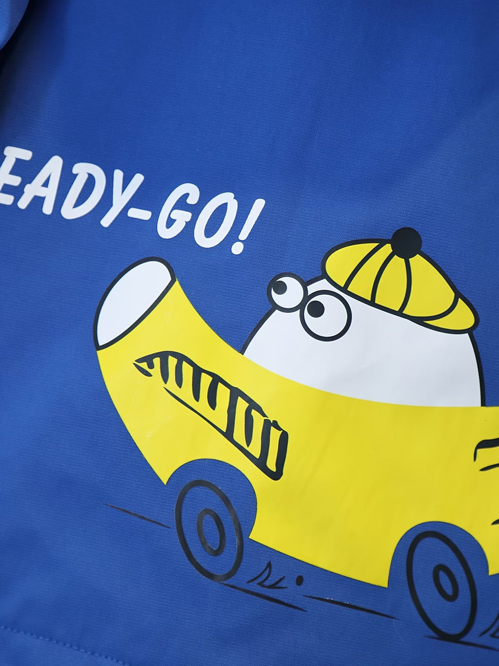 Spring/Autumn New Arrival: Korean-Style Versatile and Fashionable Simple Cartoon Series Banana Bike Loose-Fit Hooded Jacket for Girls and Boys