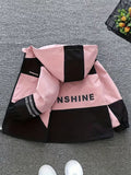 'S Spring And Autumn New Korean Style Versatile Easy Color-Blocking Jacket Casual Fashion Trendy Foreign Style Contrasting Color English Jacket
